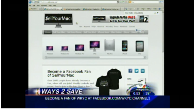 Sellyourmac_on_channel_3_news