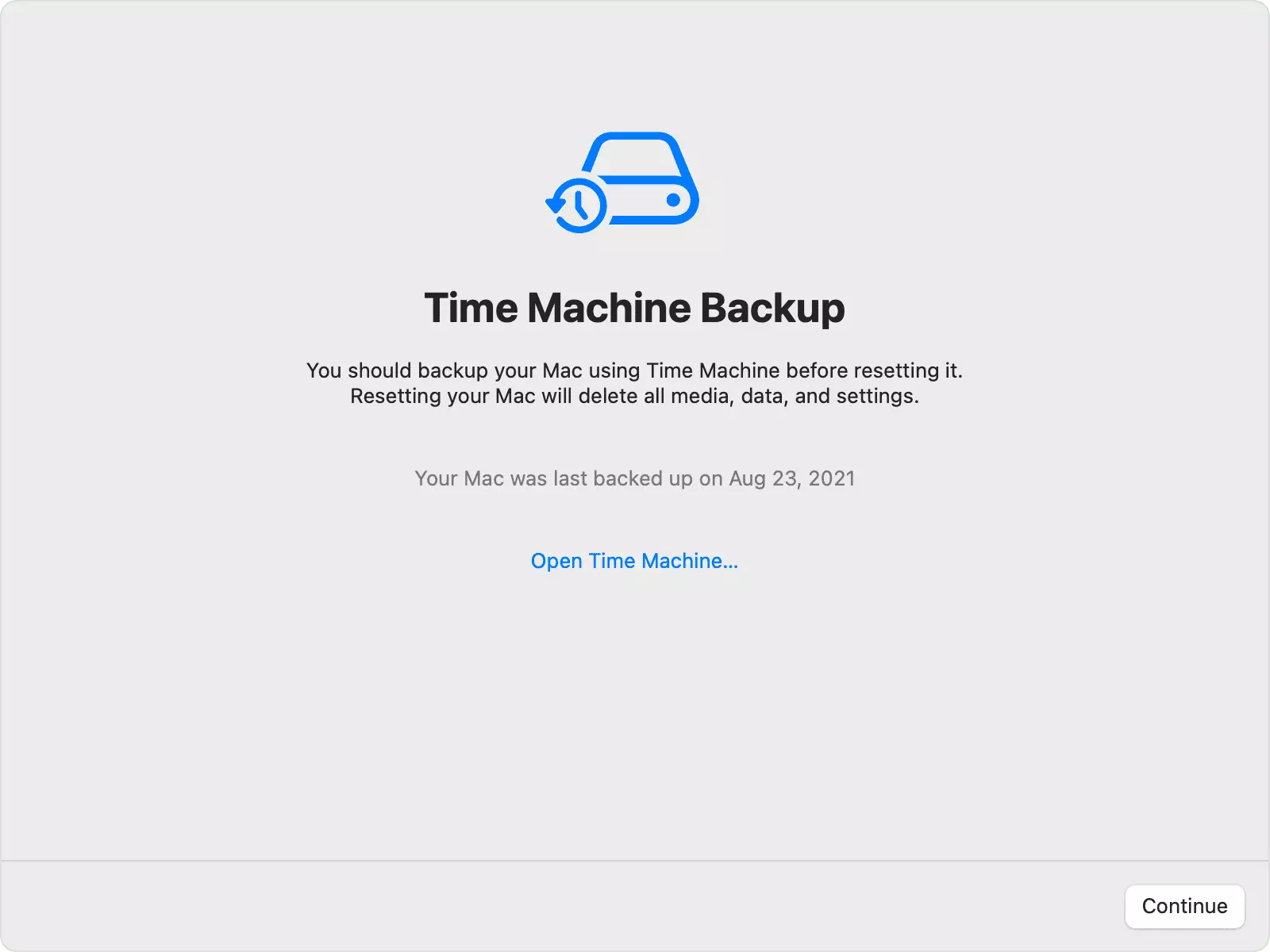 Apple’s Time Machine